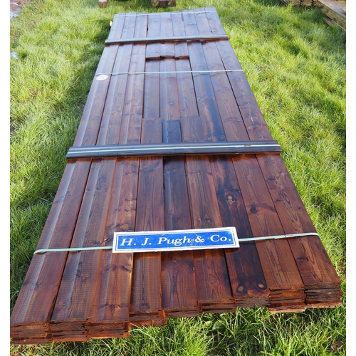 908 - Shiplap boards 4.2m x125x19 - 60