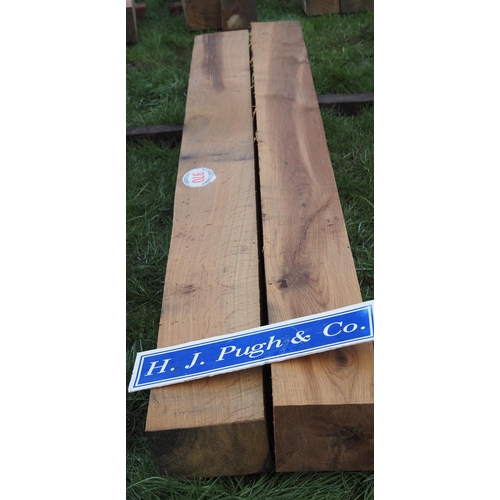 970 - Oak beams 2.1m x180x150 - 1 + 2.1m x200x120 - 1