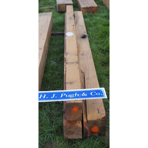 972 - Oak beams average 2.5m - 1 + 2 others