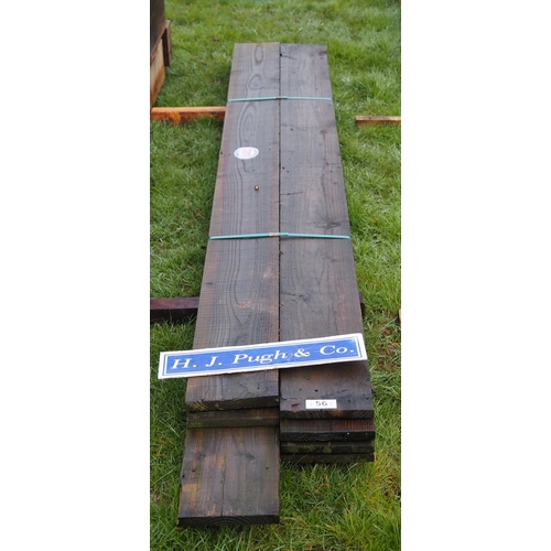 981 - Timber boards average 2.9m - 8