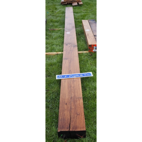 982 - Oak beam 6.1m x240x100 - 1