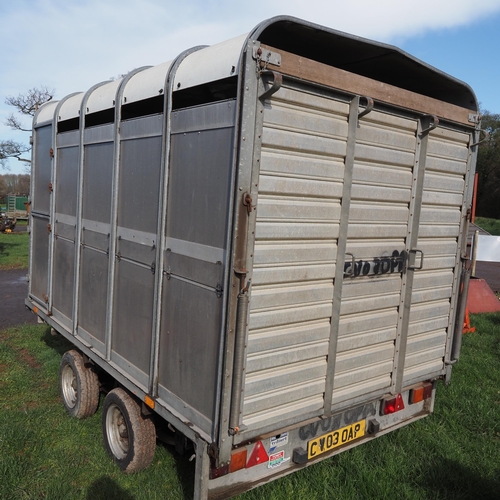 1463 - Ifor Williams 10ft stock trailer