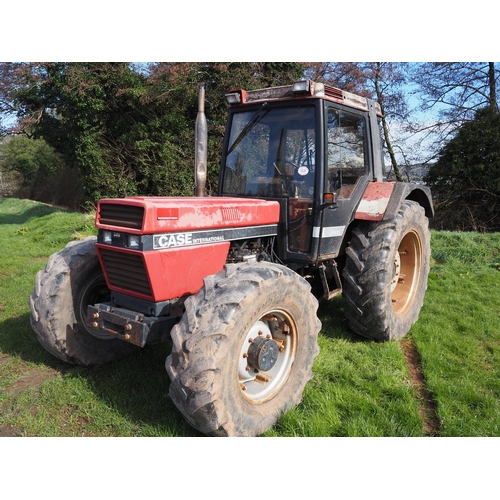 1474 - Case 956XL tractor. 1991. Mechanically sound, all works as it should, 9195 hours showing, new clutch... 