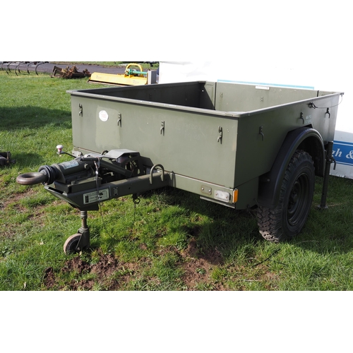 1480 - Penman GS lightweight 2 wheeled trailer. S/No. 03946