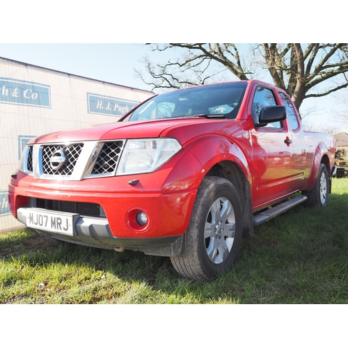 1612 - Nissan Navara Outlaw pickup. Manual. 2 keys, new alternator, recent service. Showing 221,034 Miles. ... 