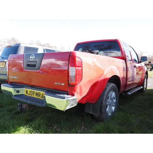 1612 - Nissan Navara Outlaw pickup. Manual. 2 keys, new alternator, recent service. Showing 221,034 Miles. ... 