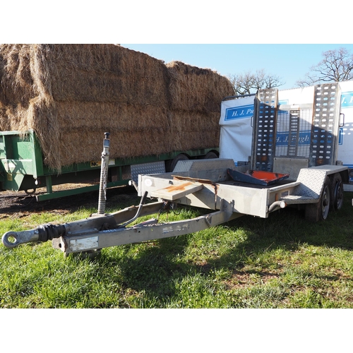 1622 - Indespension plant trailer 9 x 5ft