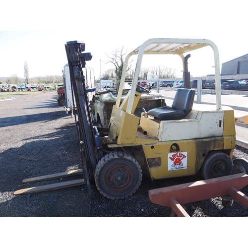 1630 - Yale forklift. 5000LB capacity. 10,925 hours showing