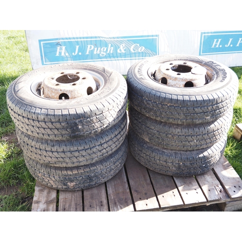 1641 - Lorry wheels and tyres 185 R14 LT - 6