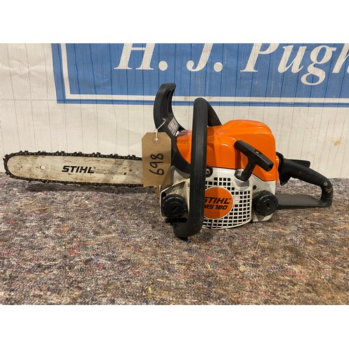 698 - Stihl MS 180 chainsaw