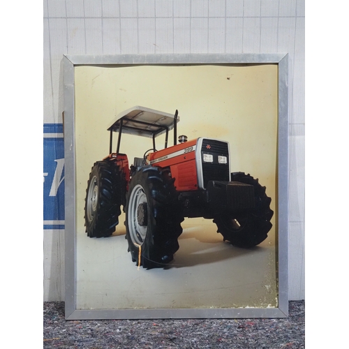 13 - Framed print - Massey Ferguson 399 tractor 24 x 20