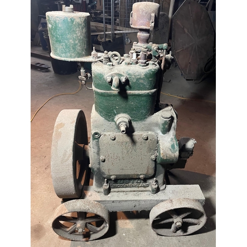Ruston Hornsby 6PS Power Starter engine, sn 33107/560rpm, on trolley