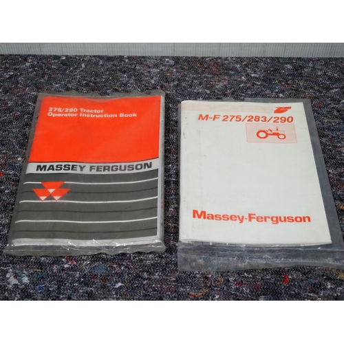 79 - Massey Ferguson 275/283/290 operators and instruction manuals