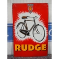 Modern tin sign - Rudge 29