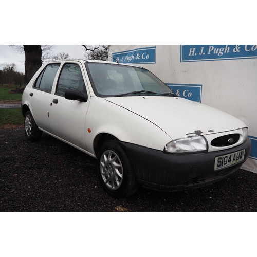 1473 - Ford Fiesta Encore hatchback. 1998. 1299cc
Has been stood for some time.
Reg. S104 AUA. V5. Key