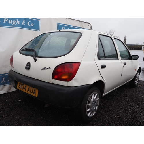 1473 - Ford Fiesta Encore hatchback. 1998. 1299cc
Has been stood for some time.
Reg. S104 AUA. V5. Key