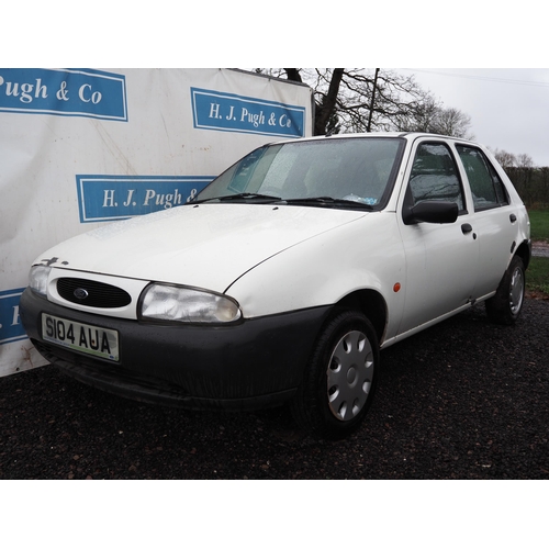 1473 - Ford Fiesta Encore hatchback. 1998. 1299cc
Has been stood for some time.
Reg. S104 AUA. V5. Key