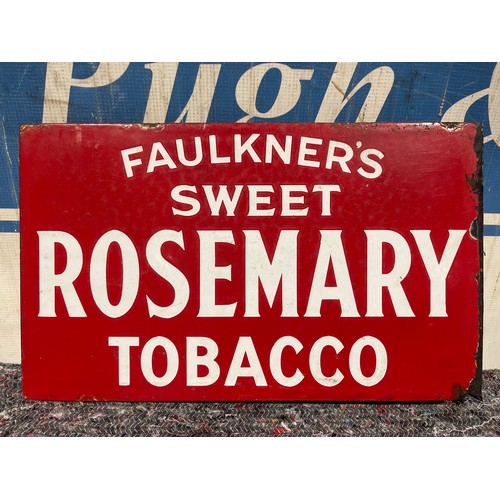 Double sided Enamel sign