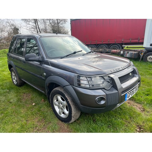 1472C - Land Rover Freelander TD4, 2006. Automatic. Runs and drives, no known faults. Reg. GP06 ERO. V5 and ... 