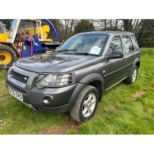 1472C - Land Rover Freelander TD4, 2006. Automatic. Runs and drives, no known faults. Reg. GP06 ERO. V5 and ... 