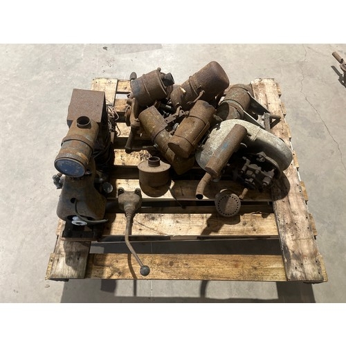 Various stationary engine parts