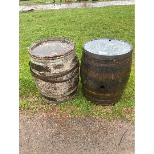 502 - Oak cider barrels - 2