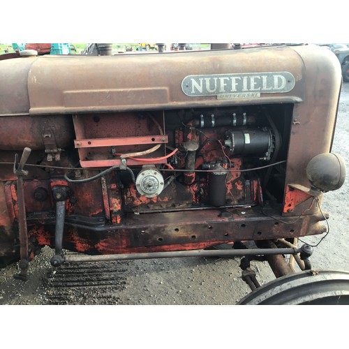 Nuffield Universal tractor. Petrol paraffin. Running when stored. Good ...