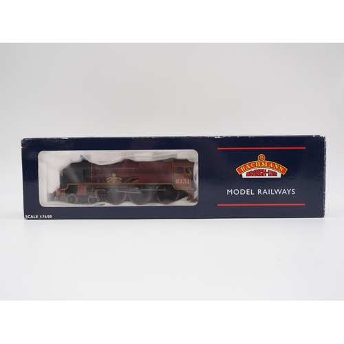 80 - Bachmann LMS Crimson 6131 'The Royal Warwickshire Regiment' OO gauge locomotive and tender in box