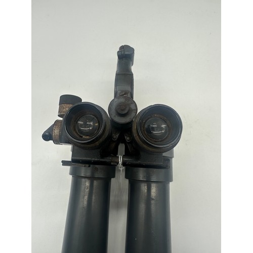 369 - German artillery or tank S.F.14.Z.Gi ESO donkey/rabbit ears optics binoculars. Fully working but opt... 