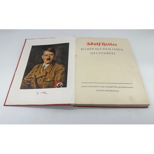 377 - German Adolf Hitler propaganda book with over 200 pictures complete