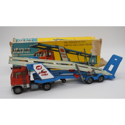 49 - Corgi Major Toys Car Transporter 1138 in box