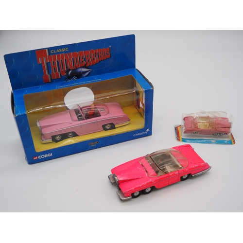 98 - Dinky Toys, Matchbox and Corgi Lady Penelope's Fab1 Thunderbird models