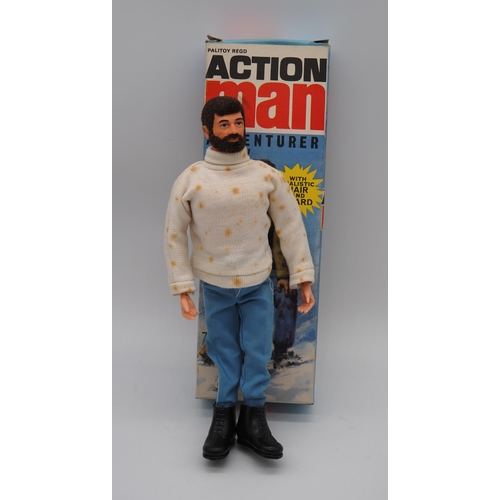 100 - 1970s Palitoy Action Man Adventurer No. 34012 in original box