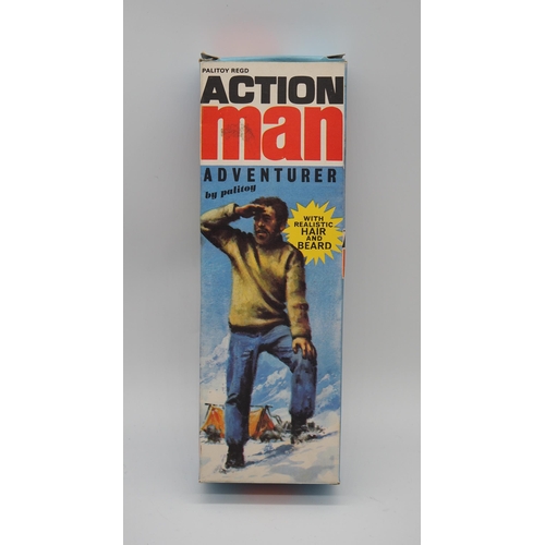 100 - 1970s Palitoy Action Man Adventurer No. 34012 in original box