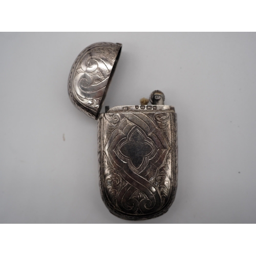 345 - Hallmarked silver lighter and other silver plate items to include ladies purse, etc.