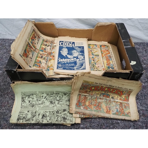 185 - Quantity of vintage newspaper comics