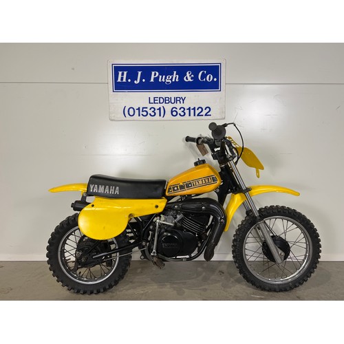 907 - Yamaha YZ 50 motorcycle. 
Frame No- 3R0-003975
Runs and rides, came from a collection in Florida and... 