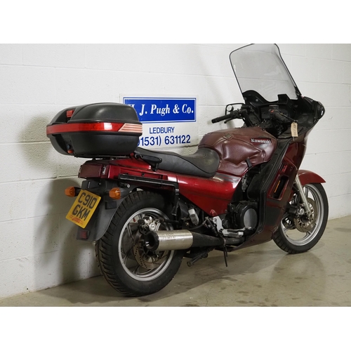 911 - Kawasaki ZG 1000A1 motorcycle. 1986. 997cc. 
Has been stored for some time so will need recommission... 
