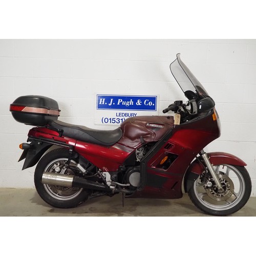 911 - Kawasaki ZG 1000A1 motorcycle. 1986. 997cc. 
Has been stored for some time so will need recommission... 