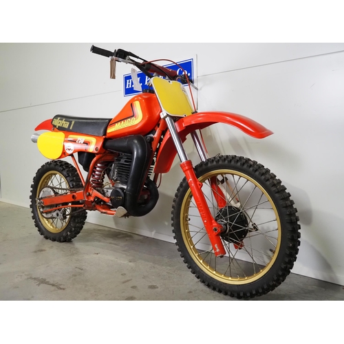 913 - Maico MC250 motocross bike. 1982. 250cc.
Frame No. 3531223
Engine No. MT3531165
Runs but requires re... 