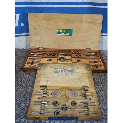 625 - Metric/BSF tap and die sets - 2