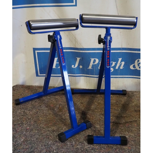 626 - Record roller stands - 2