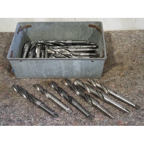 627 - Morse Taper 3 drill bits, imperial