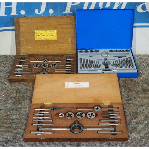 629 - Tap and die sets, Metric, BSW and BSF - 3