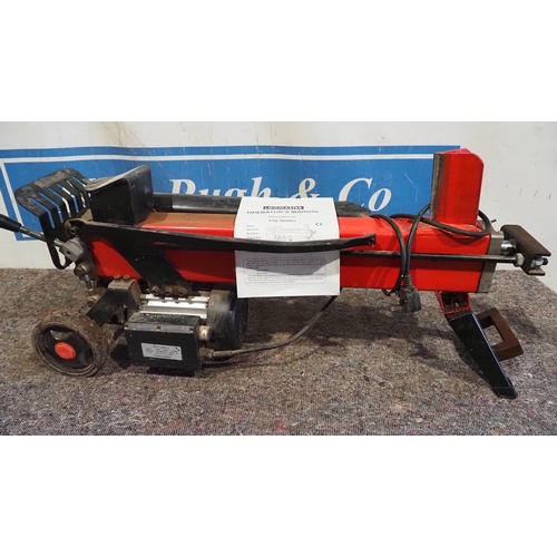 653 - Logmaster electric log splitter, 240v