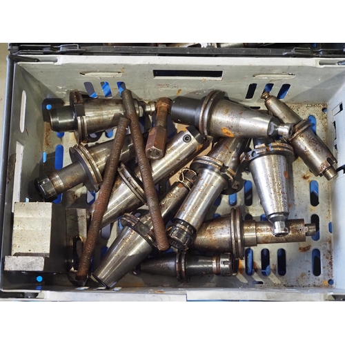 794 - Box of milling tool holders