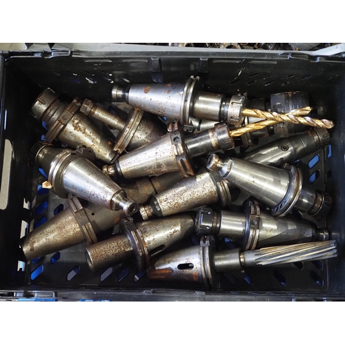 795 - Box of milling tool holders