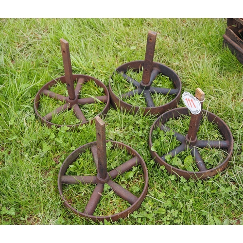 111 - Cast iron wheels - 4