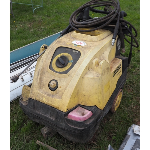 124 - Karcher steam cleaner