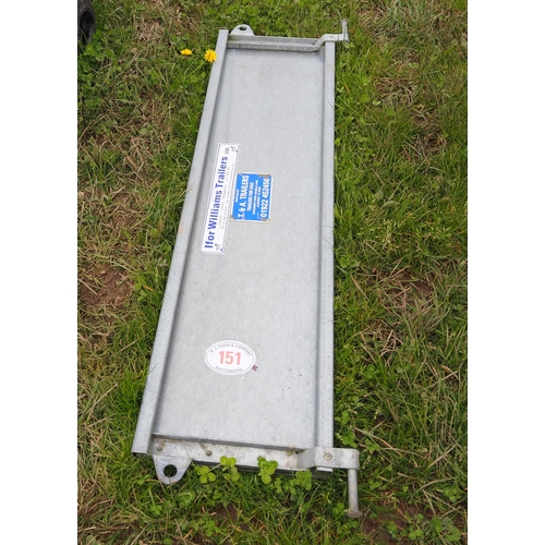 151 - Ifor Williams trailer panel 5ft